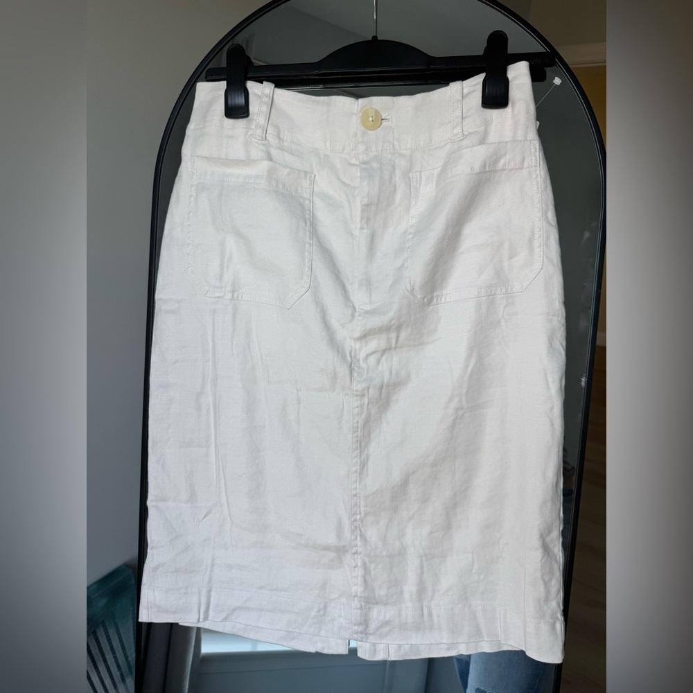 🔖 Marce by Anthropologie white skirt